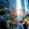 Investors using digital platforms representing the rapid growth of India's stock market participation.