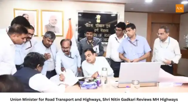 Union Minister for Road Transport and Highways, Shri Nitin Gadakari Reviews MH Highways Image Source: PIB / Ministry of Road Transport & Highways