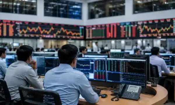 Modern stock market trading environment representing India's changing IPO and investment landscape.