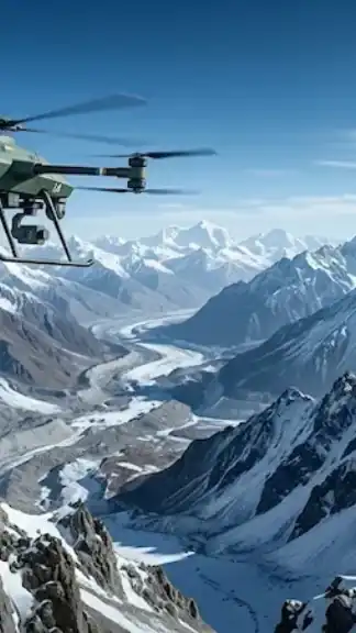 Indian and Chinese soldiers at a border ceremonial meeting point at Nathu La, 2026.