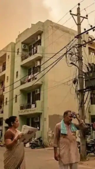 India heatwave and rising electricity demand causing pressure on the national power grid in residential areas