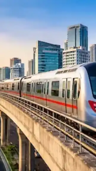 Modern metro rail network connecting urban areas across Delhi-NCR and supporting regional growth representative image.