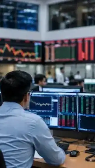 Modern stock market trading environment representing India's changing IPO and investment landscape.