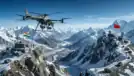 Indian and Chinese soldiers at a border ceremonial meeting point at Nathu La, 2026.