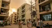 India heatwave and rising electricity demand causing pressure on the national power grid in residential areas