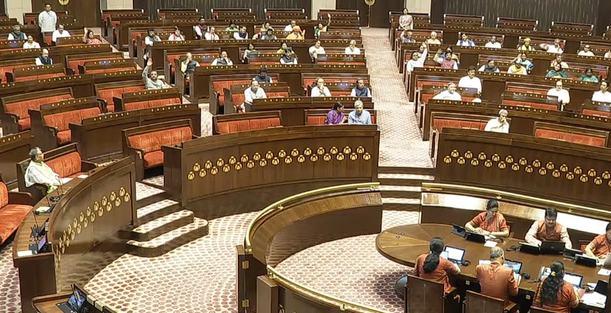 Power Play: Legislative wins in Delhi and high-decibel rallies in the states. (Source: Sansad TV / PIB)