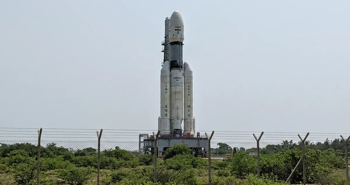 Real Power: ISRO's LVM3 stands ready for India's next giant leap.