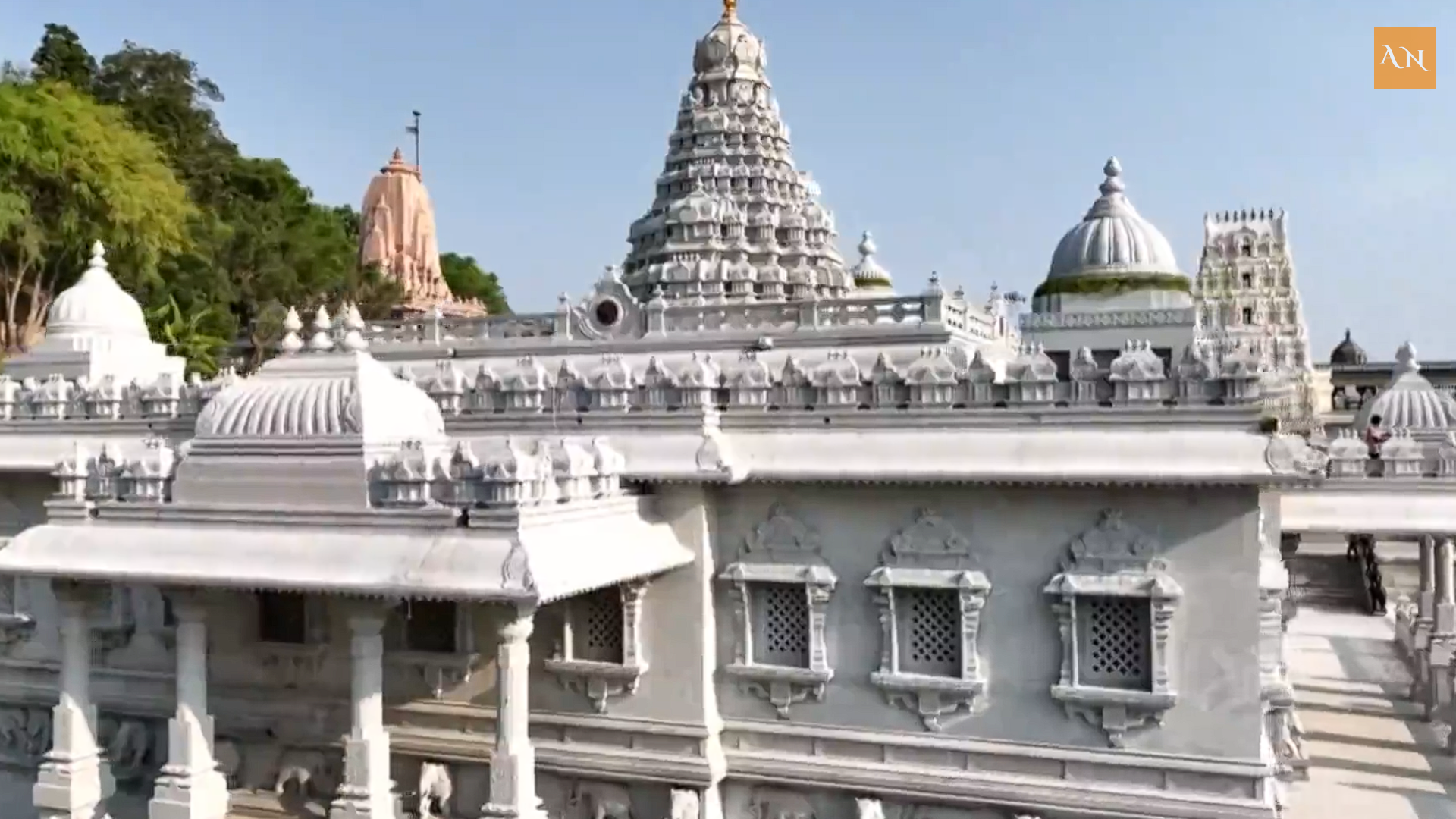 Sri Guru Bhairavaikya Mandira in Mandya. Image Credit: @narendramodi/X Handle