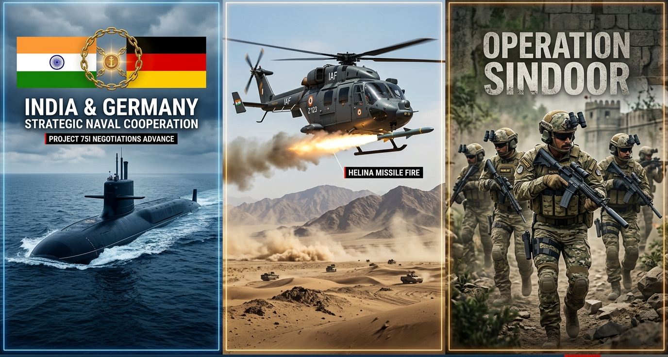 A futuristic Indian submarine under construction in a modern dockyard. Representative Image