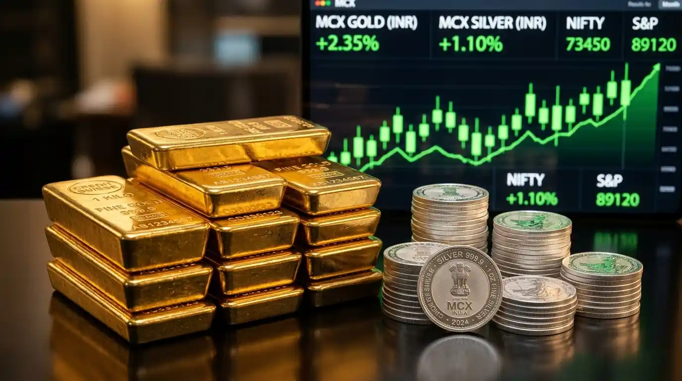 Gold and silver price surge on MCX India on May 6, 2026. Representative Image