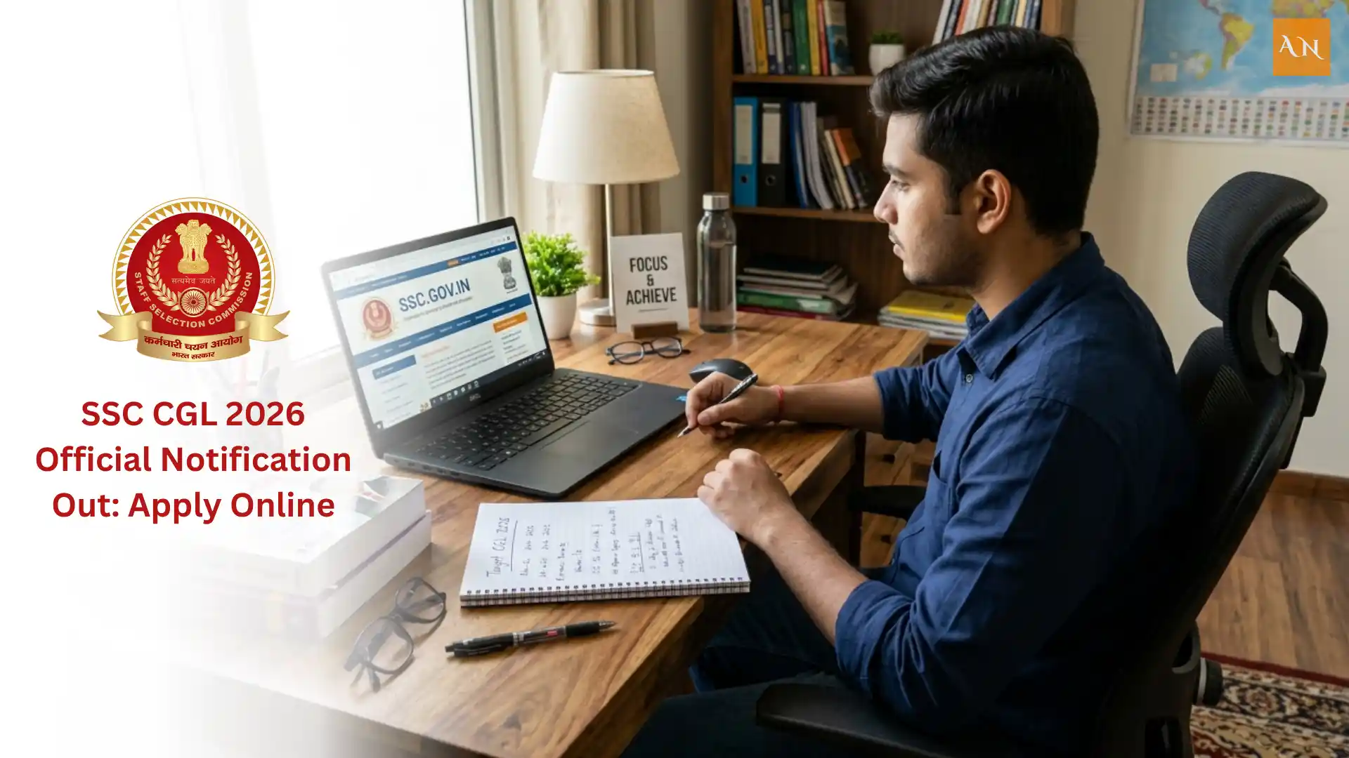 SSC CGL 2026 Exam Notification and Online Preparation Guide for Aspirants.