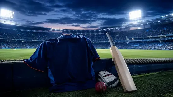 Editorial sports illustration representing Team India's new T20 squad announcement.